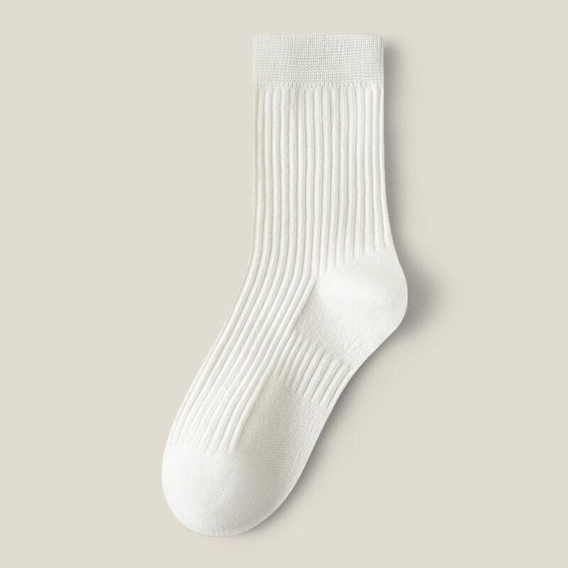 WEZHO Women s Mid-Calf Dance  Sports Socks