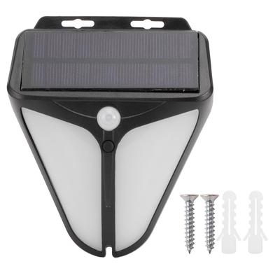 Solar Alarm Lamp Waterproof Human Body Induction Light for Outdoor Yard Farm Warehouse Fence