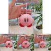 Charming Smiling Kirby Plush Keychain Collectible Cute Cartoon Animal Figure 10cm