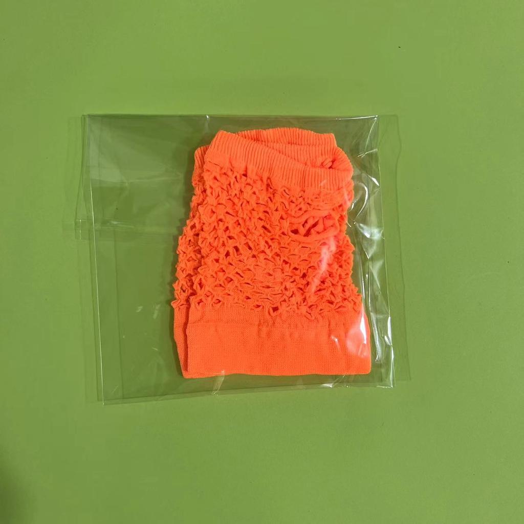 Short Fishnet Gloves Nightclub Multi-color Sexy Elastic Gloves Punk Mesh Gloves Hollow Fingerless Gloves