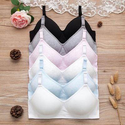 Seamless Bras for Girl Push Up Bras No Wire Brassiere A B Cup Underwear