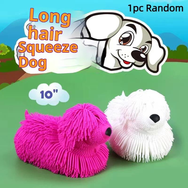 Funny Anxiety Aid Sensory Cute Dog Stress Relief Pvc Rabbit Decompression Children'S Prank Toy Large Size