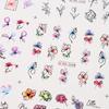 Nail Sticker Flower Water Transfer Nail Decal Wraps Nail Art Tips Manicure Decor