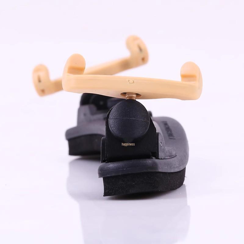 Verstellbare Violinenschulter- und Kinnhalterung mit Schwamm für alle Größen (1/8 bis 4/4) - Geeignet für Kinder und Erwachsene