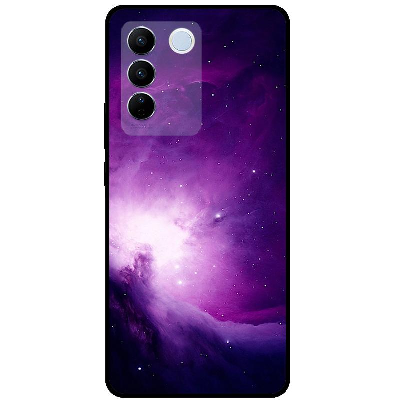 For Vivo V27E V2237 V27 Pro V2230 V 27 Case TPU Soft Silicone Marble Cat Shockproof Cases For Vivo V27 5G V27Pro Bag Funda Cover