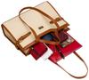 Torba damska PTN Lilia-1276 Ecru-Brown