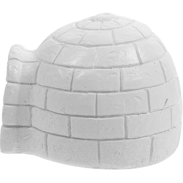 

HOMSFOU Мини Иглу Игрушка Реалистичные Модели Ледяного Дома Арктические Фигурки Маленький Белый Медведь Арктическая Диорама День Рождения для Мальчиков Девочек Кукольный Домик Микро Ландшафт