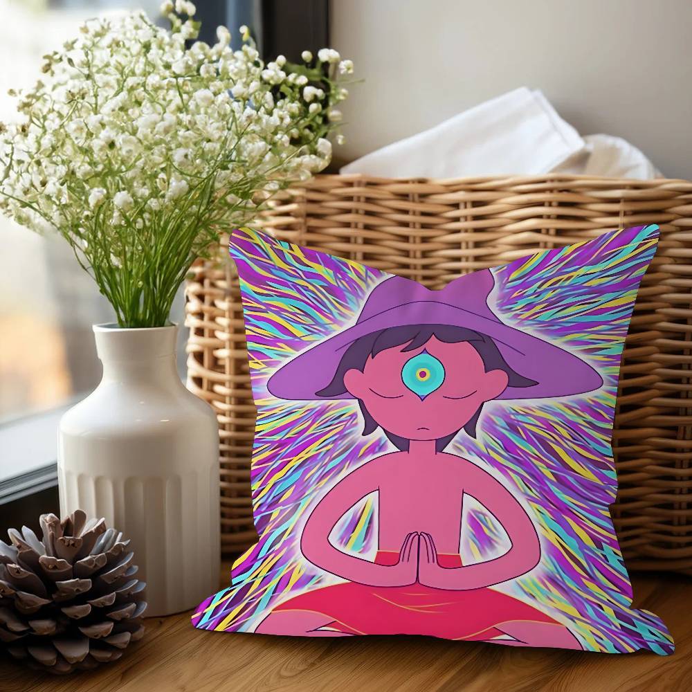 The M-Midnight Gospel Cartoon Pillow Anime Pillow Sofa Bed Head Pillow Cover Cushion Cover 45x45 Cm Fashion