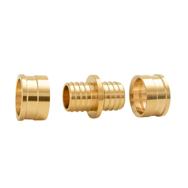 20-Pack Copper Slip-On Connectors for Geothermal and Aluminum-Plastic Pipes