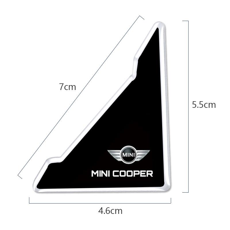 2Pcs Car Door Anti-collision Corner Protectors Stickers For BMW Mini Works Cooper F54 F55 F56 F57 F60 R50 R52 R53 R55 R56 R57