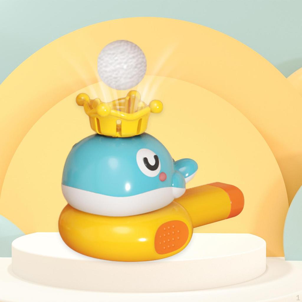 2 in 1 Floating Blowing Toy Travel Car Musical Party Favor Baby Small Speaker Toy,