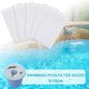 Pool Skimmer Socks White Polyester Filtration Bag 13x22cm For Swimming Pool Debris Removal Cleaner Maintenance Tool 5 10 Sets