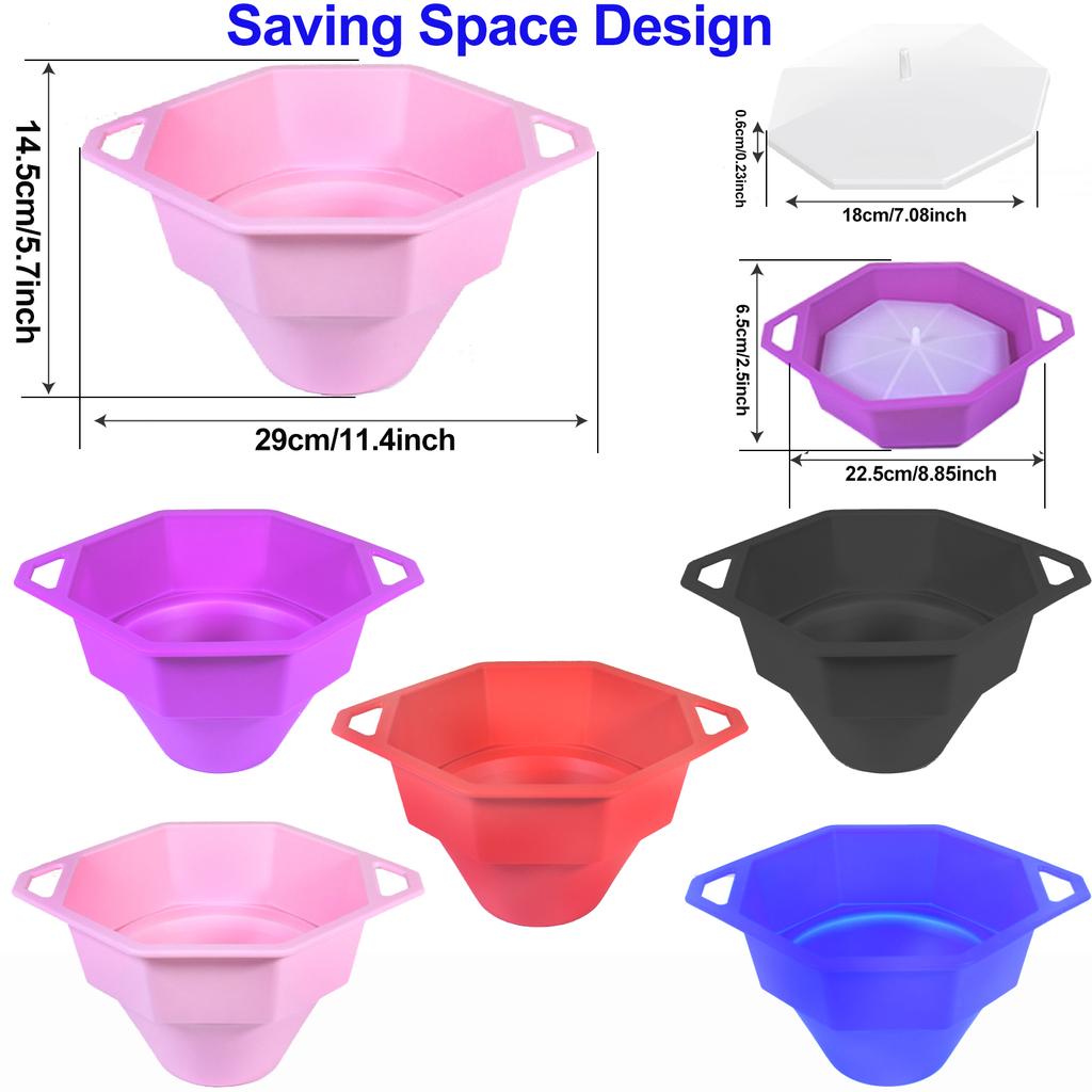 1 recipiente de silicona para palomitas de maíz en microondas, para hacer palomitas de maíz con tapa, recipiente para hacer palomitas de maíz caseras de gran capacidad, utensilios de cocina coloridos para hornear