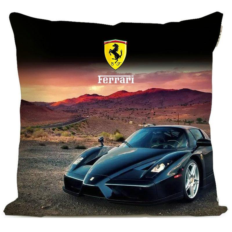 Fashion 3D Printed Pillow F1 Racing Fleet Car Fans Peripheral Pillows Sofa Cushion For Ferrari Roma 488 Portofino F8 Spider SF90