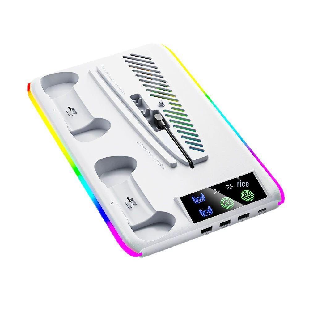 PS5 Pro Cooling Stand with Headphone