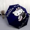 1pc Hello Kitty Guide to Parties Automatic Open Close Umbrella Windproof Canopy, Automatic Open Close Button10237