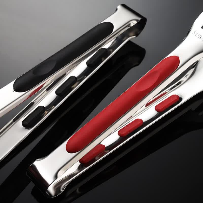 Qiān Xīng 304 Stainless Steel Anti-Scald Food Tongs