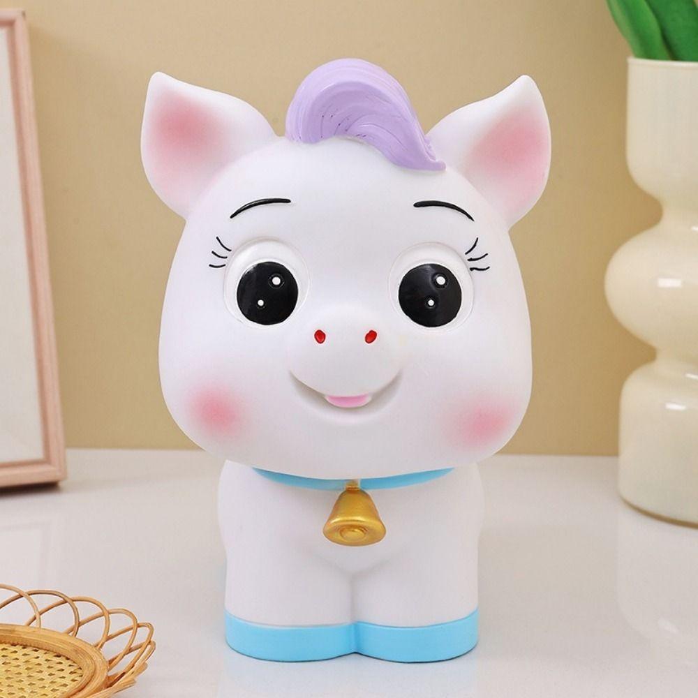 Good Luck Horse Money Jar Unbreakable Coin Saving Box Durable Piggy Money Box  Adult