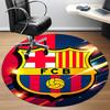1pcBarcelona Football Office Round Area Rug, Indoor Mat Suitable For Office, Bedroom Living Room Home Decor, Room Deco,  Offic A0928153