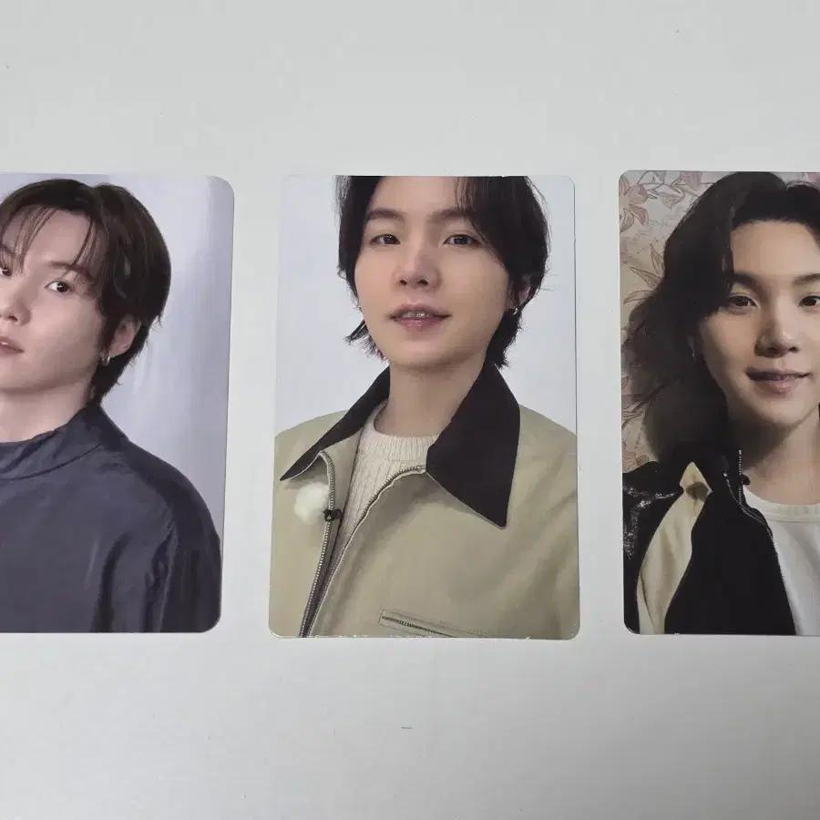 BTS Arirang Yoongi Shu Go Photocard Goyang Concert Army Zone Album Special Gift 3 Sheets In a Batch