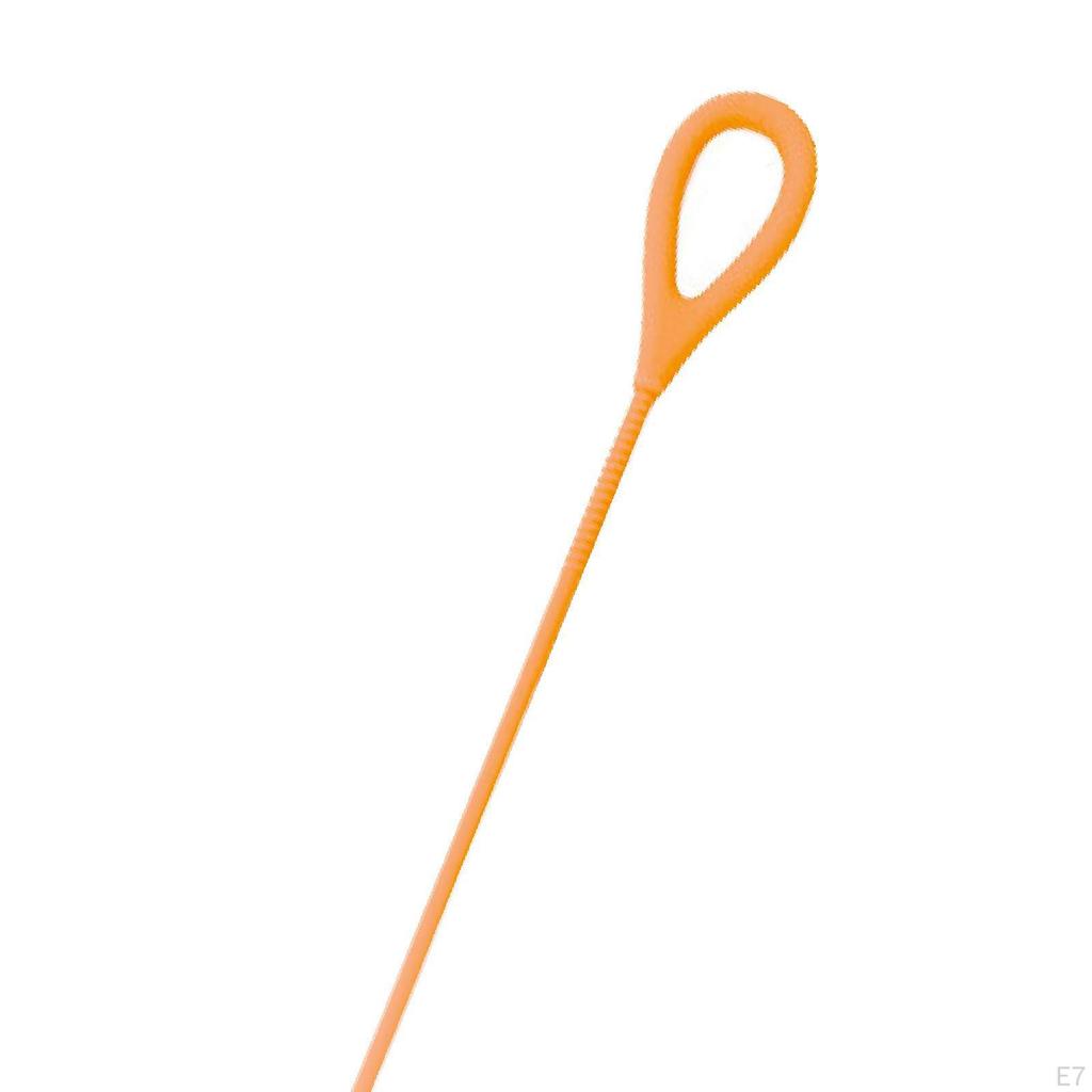 Silicone Straw Brush Long Bendable Multifuctional Bottle Reusable for Drink Lid