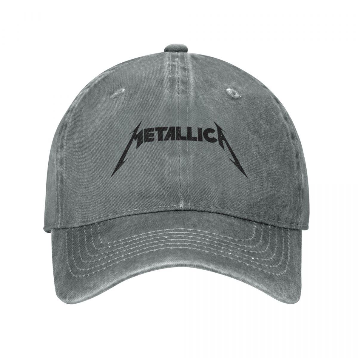 JHMYHN CAP Baseball Caps Metallicas Accessoires Outfit Merchandise Unisex Dames Retro Distressed Denim Dad Hat Hoofddeksels One Size