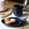[luzerne] Strick Marineblau Tasse Geschenkset (2P)