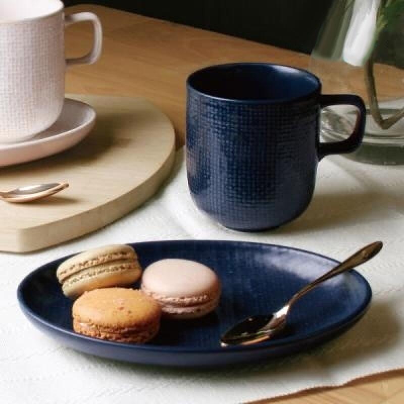 [luzerne] Knit Navy Mug Gift Set (2P)