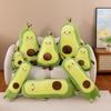 Plyšová hračka avokádo Měkký ovocný polštář pro děti - Společník na spaní a opěrka hlavy do postele