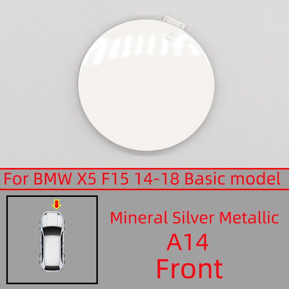 For BMW X5 F15 Basic Model Front Rear Bumper Tow Hook Cover Cap Hauling Shell Lid 2014-2018#51117378591 51127378573 51127378574