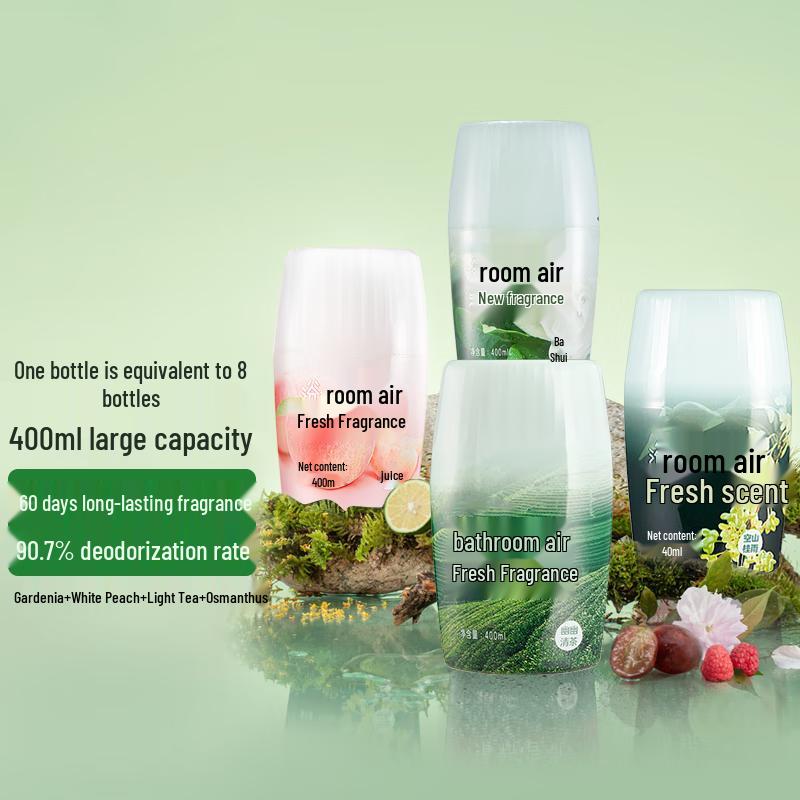 Grace Bathroom Air Freshener & Deodorizer (400ml x 4)