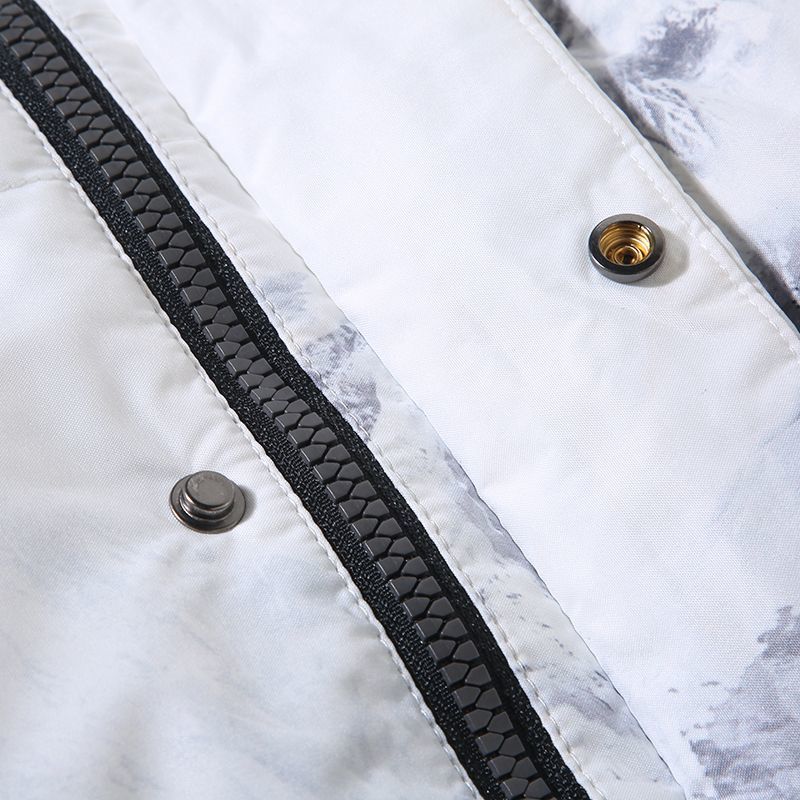 Down Jacket Men's Thickened Men's Winter Windproof Down Jacket Youth Sports Jacket