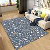 3D Crushed Stone Path Colour Gravel Area Rug Large,Carpet Rug for Living Room Bedroom Sofa Doormat Decoration,Non-slip Floor Mat