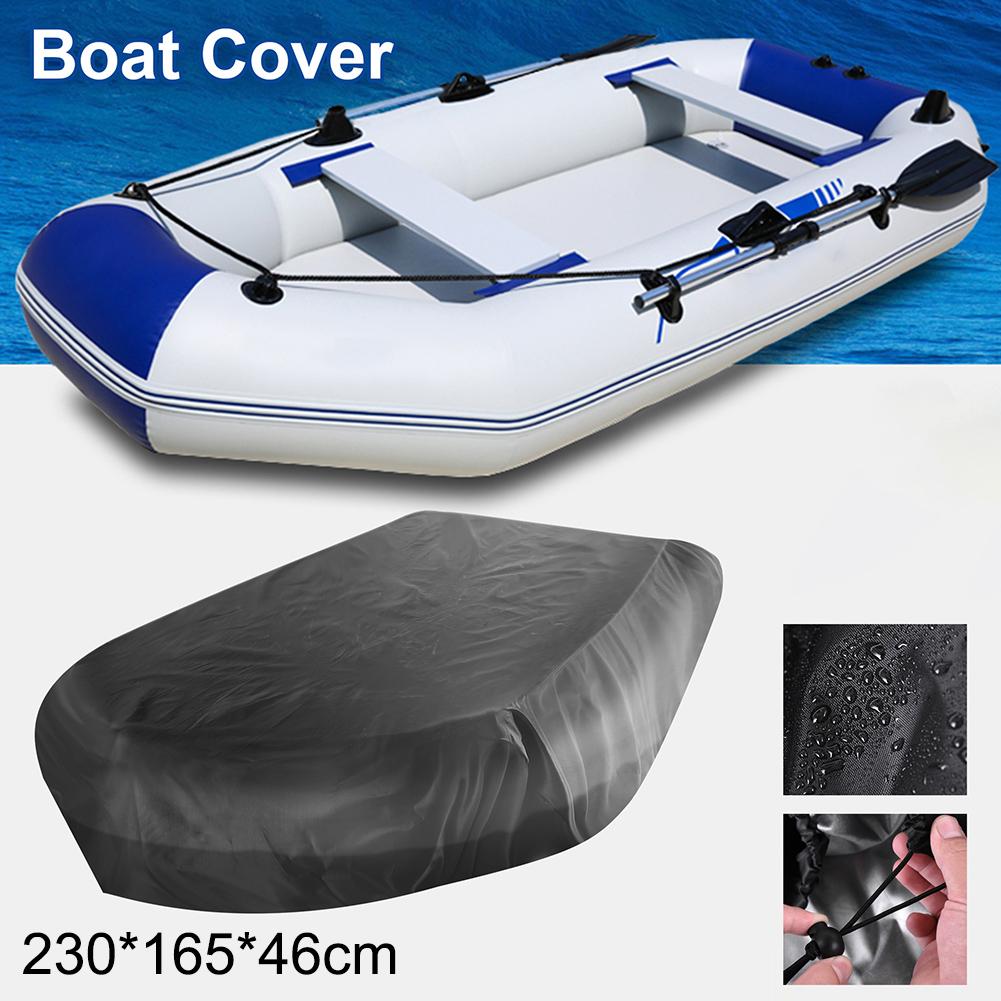 1PCS Inflatable Boat Waterproof Cover Duty 210D Marine Trailerable Oxford Cloth Boat Accessories Yacht Boat Cover Tool Parts