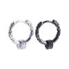 Silver Plated Copper Unisex Copper Ear Jewelry Men Earrings Stud Earrings Korean Hoop Earrings