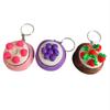 Simulated Cake Clicker Fidget 3D Printed Keyboard Fidget Keyring Clicker Key chain  Backpack