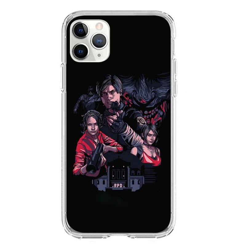 Husă de telefon pentru jocuri de film horror pentru iPhone 7 8 Plus X Xs Max Xr 11 12 13 Mini Pro Max SE2 Husa moale transparentă