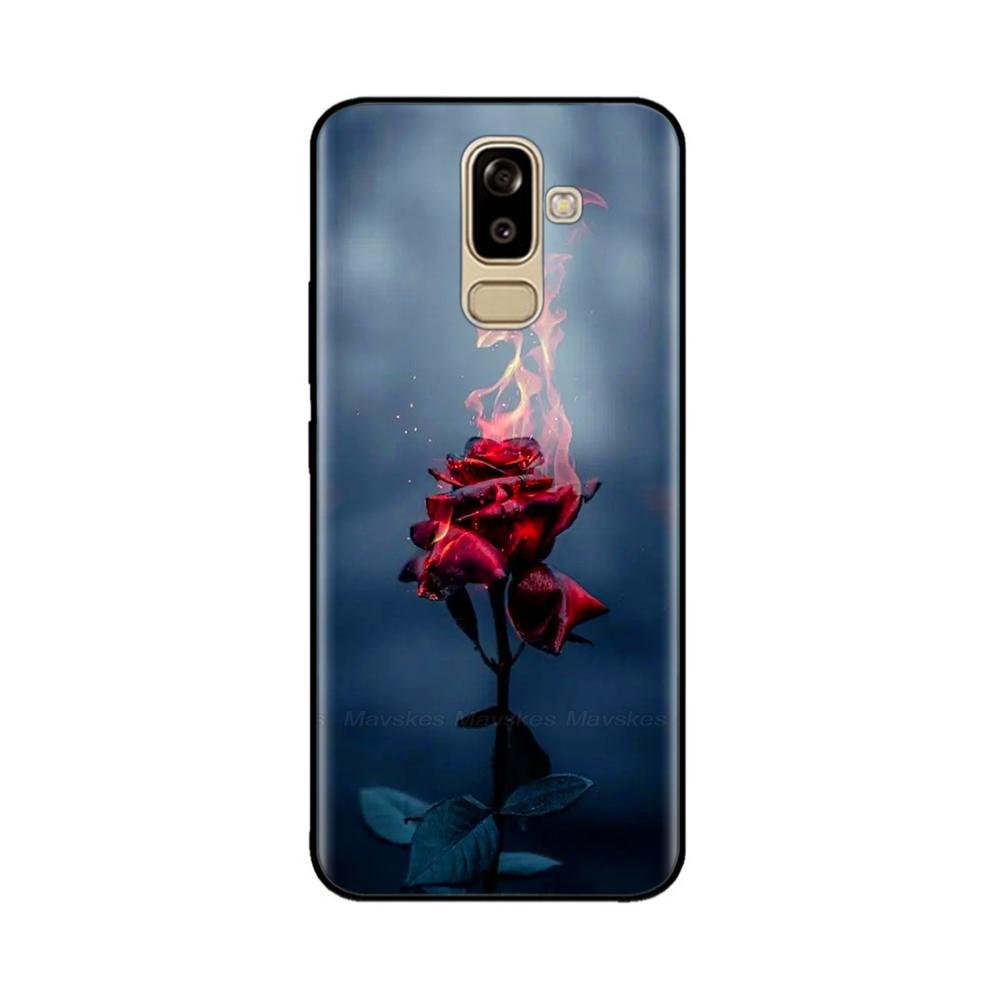 Cute Silicone Cover For Samsung Galaxy A8 2018 Phone Case A530F SM-A530F Soft TPU Funda Coque For Samsung A8 Plus 2018 A8+ A730F