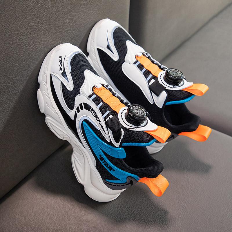 Large Size Children's Anti Slip Wear-resistant Fashionable Sports and Leisure Shoes Student Shoes Children's Shoes Father's Shoes