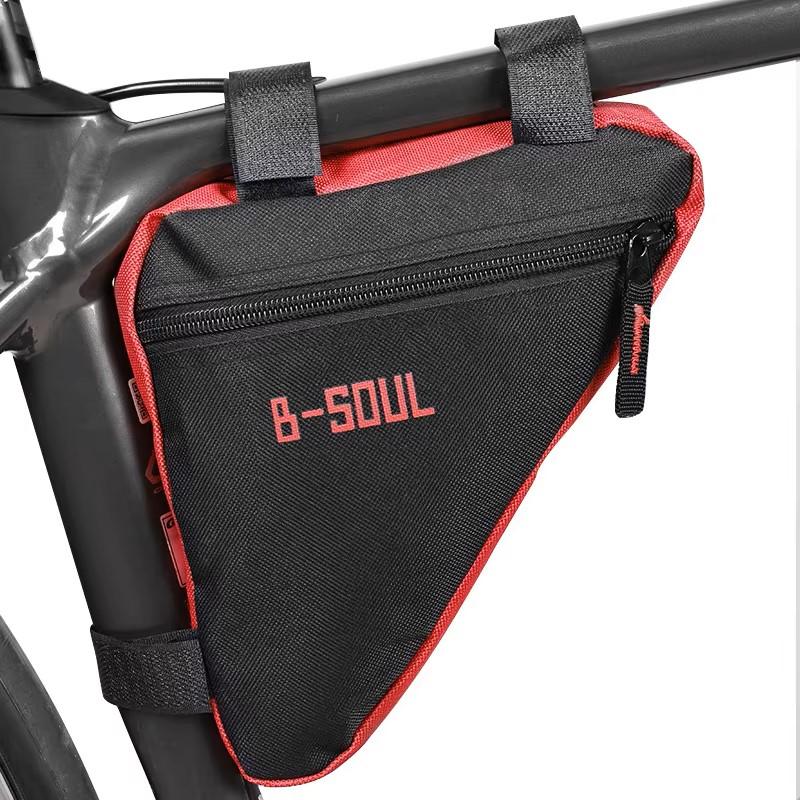 Waterproof Triangle Cycling Bicycle Front Tube Frame Bag Mountain Bike Pouch Mountain Bike Bag Frame Holder Saddle Packs