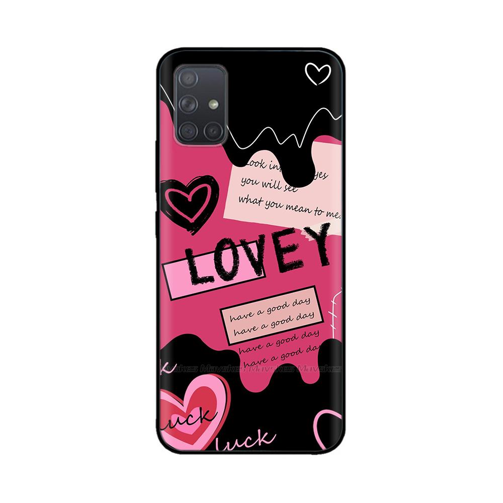 For Samsung Galaxy A71 A51 Case Soft Silicone Phone Cases For Samsung Galaxy A51 Case A 51 A 71 Phone Cover Coque Fundas Shell