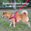No Pull Dog Harness Breathable Mesh Padded Dog Harness Adjustable Reflective Escape Proof Dog Harness for Small Medium Large Dogs