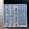 3D Ocean Nail Art Silicone Mold: Jellyfish, Starfish & Shell Carvings