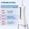 Water Flosser for Teeth Cleaning and Flossing 300ml Water Tank 3 Modes Cordless Rechargeable Oral Irrigator for Home Travel