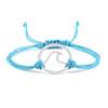 Bohemian Wax Rope Braied Bracelet for Women Men Charm Waves Adjustable Bangles Lucky String Bracelets Friends Gift Wrist Jewelry