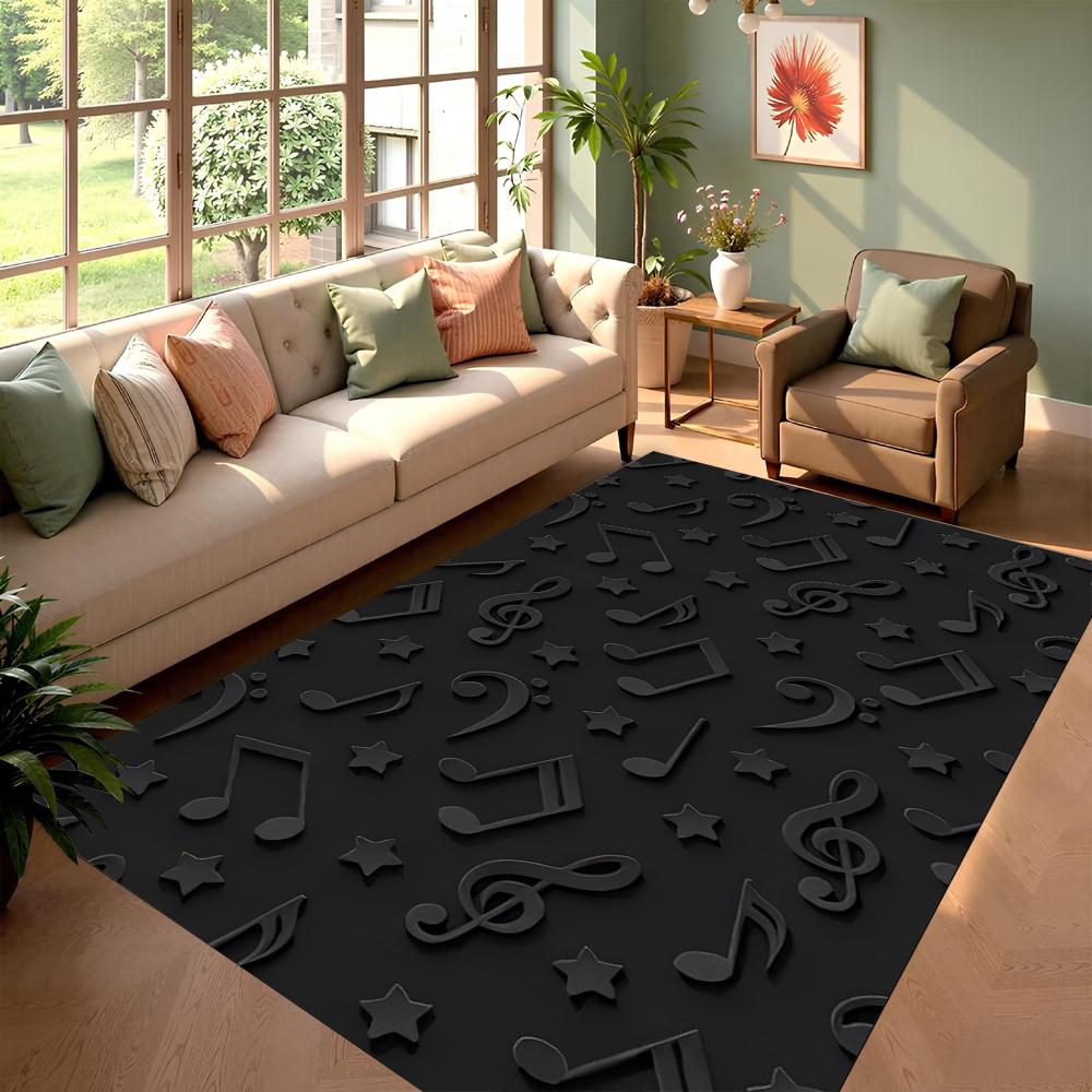 

Drum Kit Carpet, Living Room Sound Insulation Carpet Study Room Piano Non-slip Mat Reading Area Desk Mat Carpets for Living Room 50X80CM