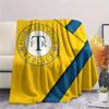 Teplice Football Club  Print Flannel Blanket, High quality Comfortable for All Seasons, Home Decor, Warmth and Comfort