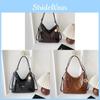 Urban Casual Tote Bag For Women With Inner Pouch And Zipper Closure