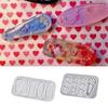 Silicone Resin Moulds Silicone Jewelry Mould for Hair Clip Hair Barrettes Making