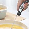 Kitchen Food Thermometer Foldable Probe BBQ Grill Oven Temperature Measurement Tool, Suitable for Meat Water Milk Cooking